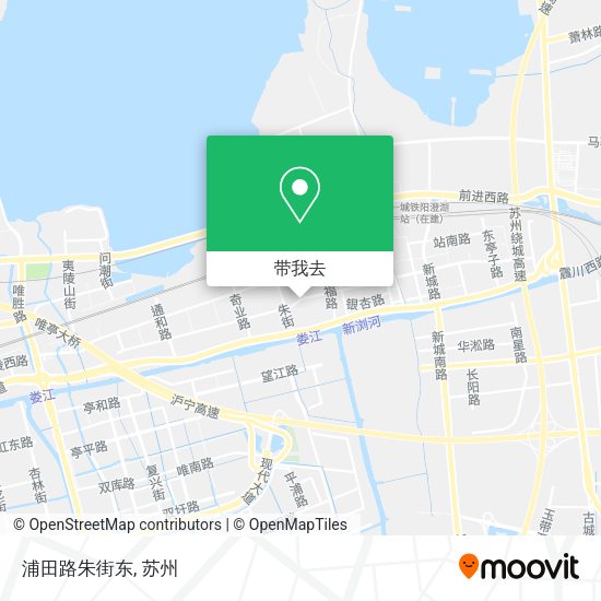 浦田路朱街东地图