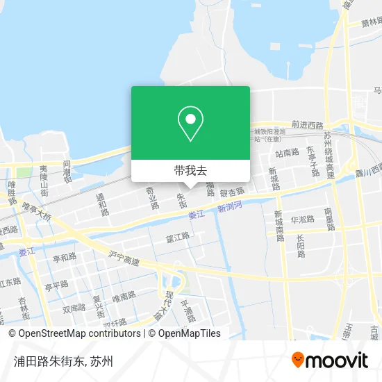 浦田路朱街东地图