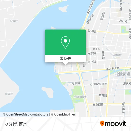 水秀街地图