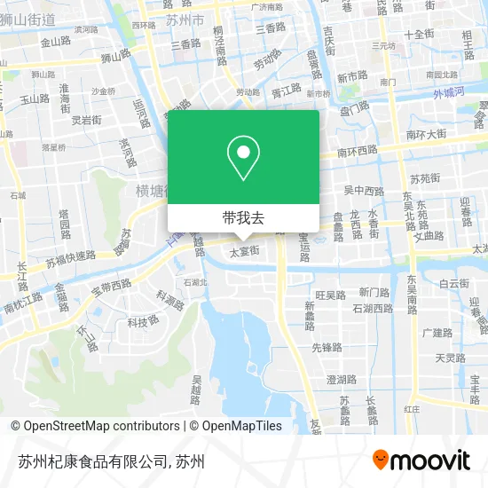 苏州杞康食品有限公司地图