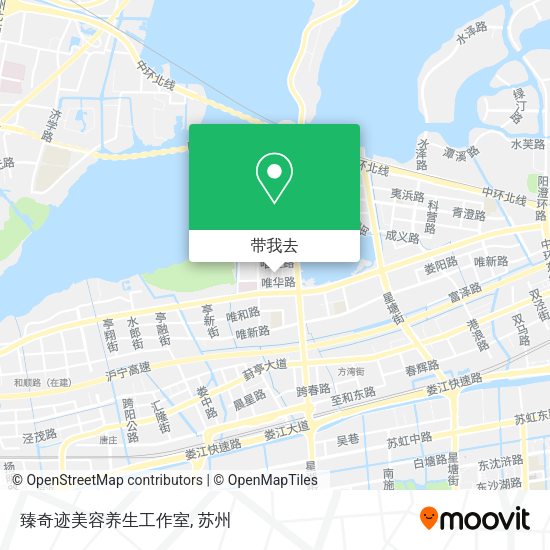 臻奇迹美容养生工作室地图