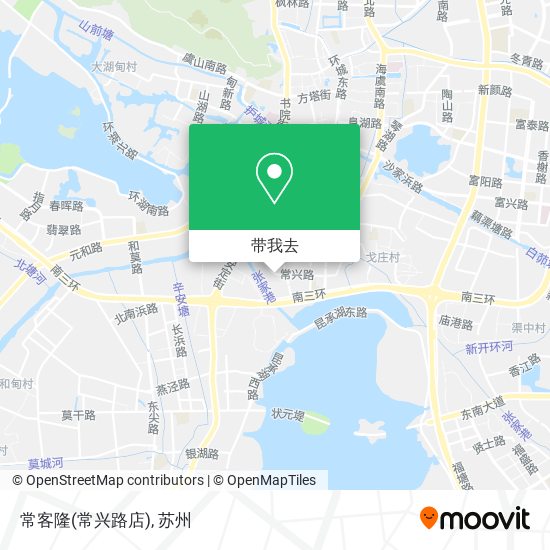 常客隆(常兴路店)地图