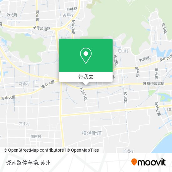 尧南路停车场地图