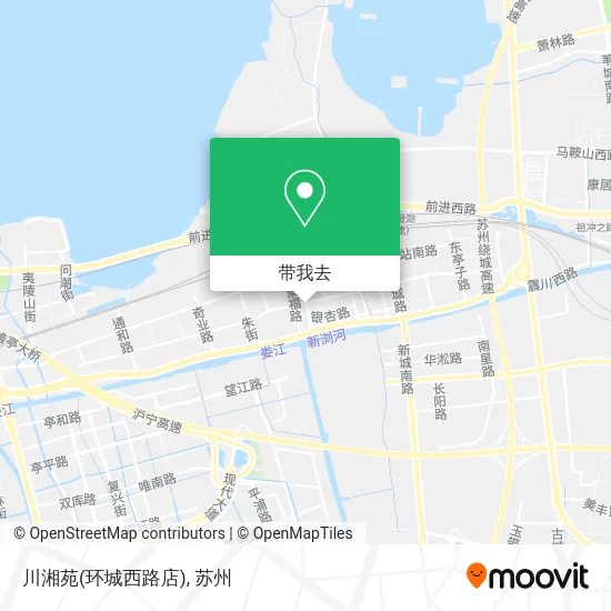 川湘苑(环城西路店)地图