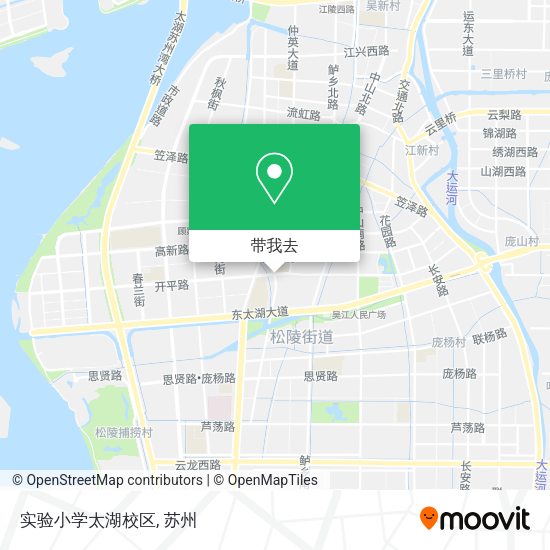 实验小学太湖校区地图