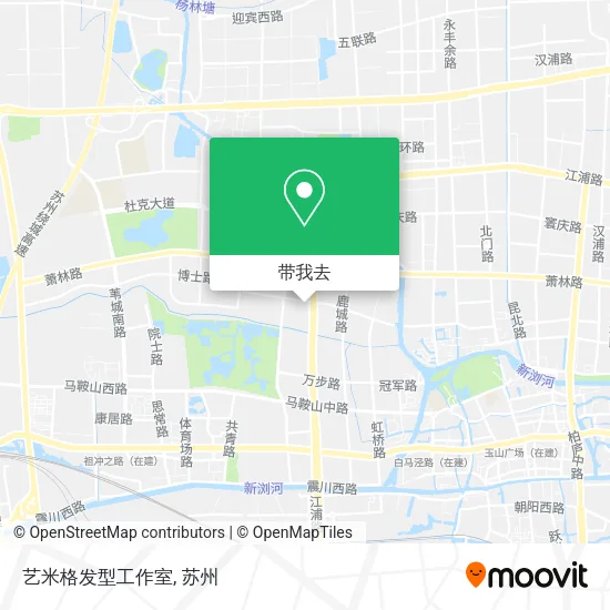 艺米格发型工作室地图