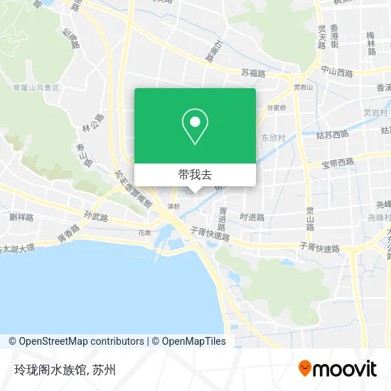 玲珑阁水族馆地图