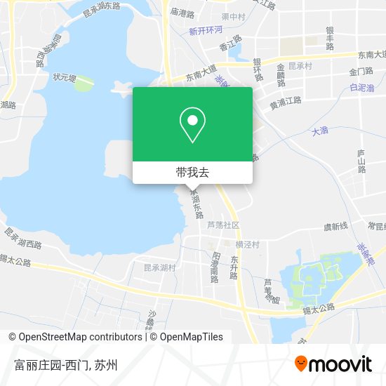 富丽庄园-西门地图