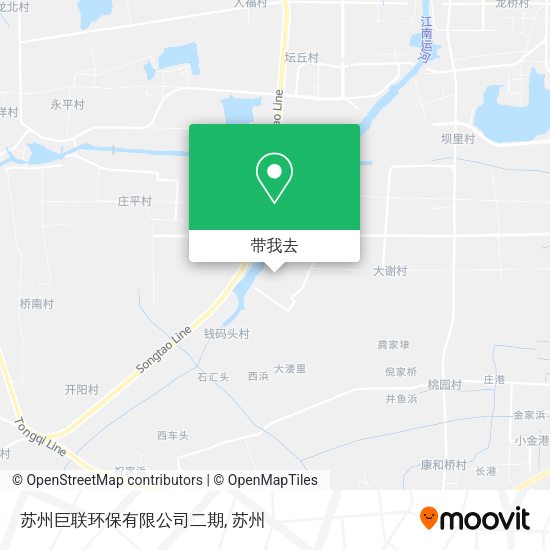 苏州巨联环保有限公司二期地图