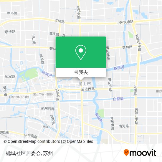 樾城社区居委会地图