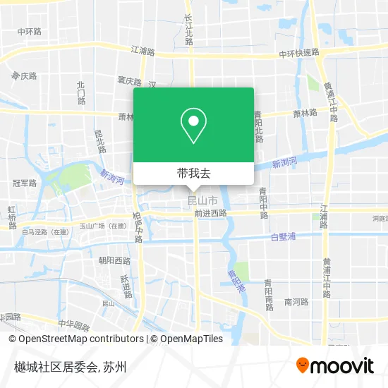 樾城社区居委会地图