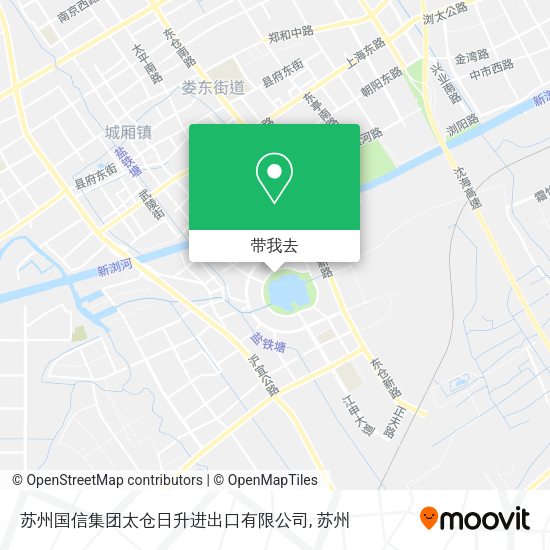 苏州国信集团太仓日升进出口有限公司地图