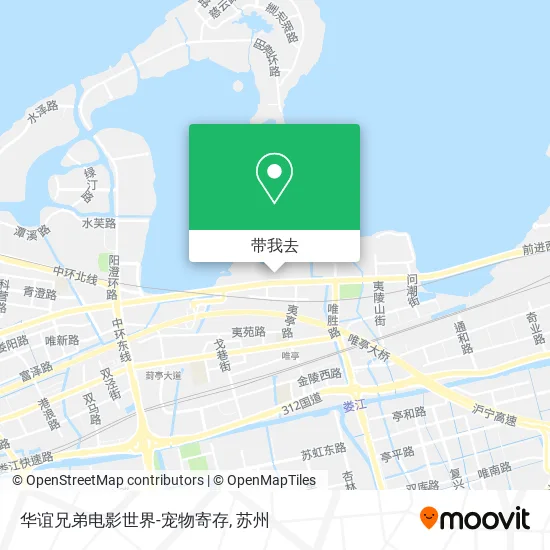 华谊兄弟电影世界-宠物寄存地图