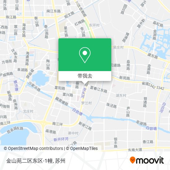 金山苑二区东区-1幢地图