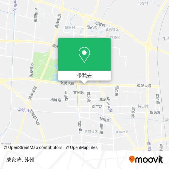 成家湾地图