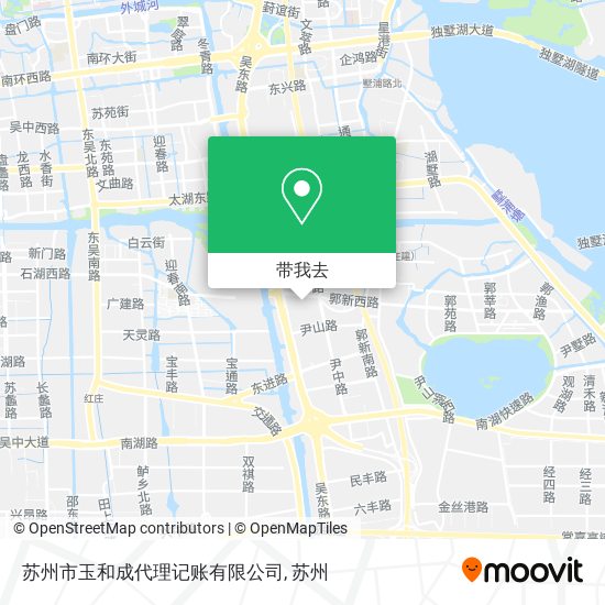 苏州市玉和成代理记账有限公司地图
