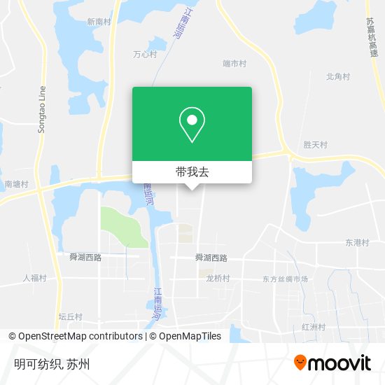 明可纺织地图