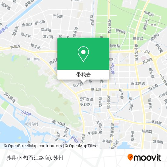 沙县小吃(甬江路店)地图