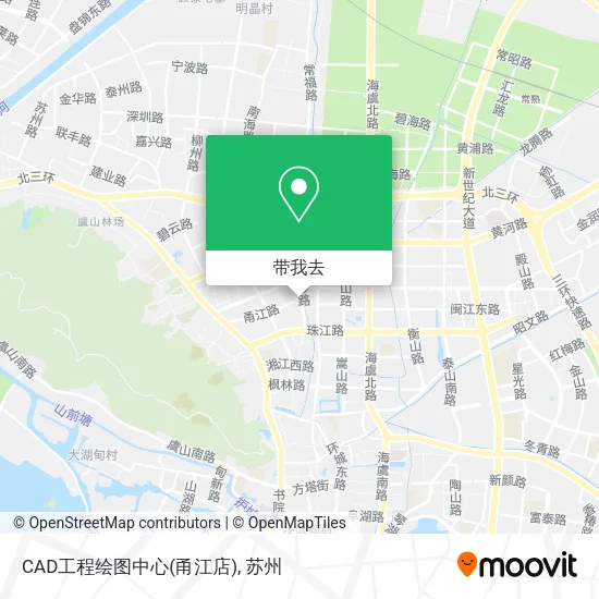 CAD工程绘图中心(甬江店)地图