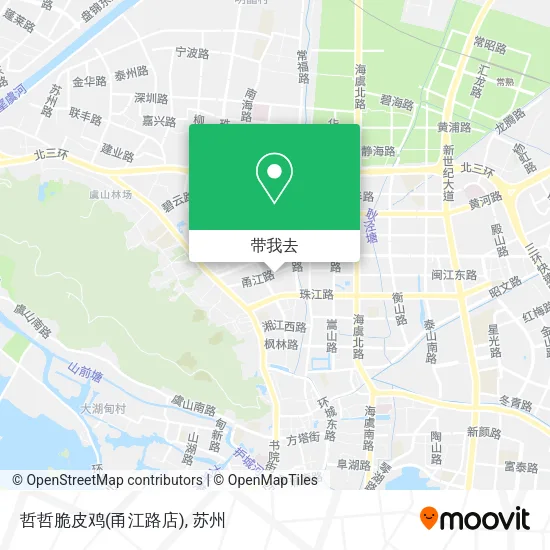哲哲脆皮鸡(甬江路店)地图