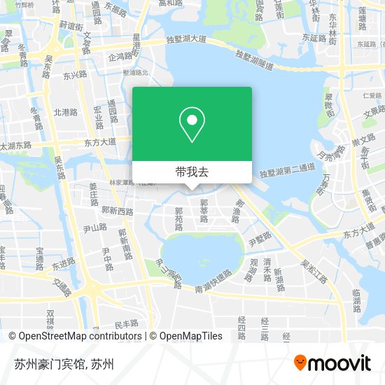 苏州豪门宾馆地图