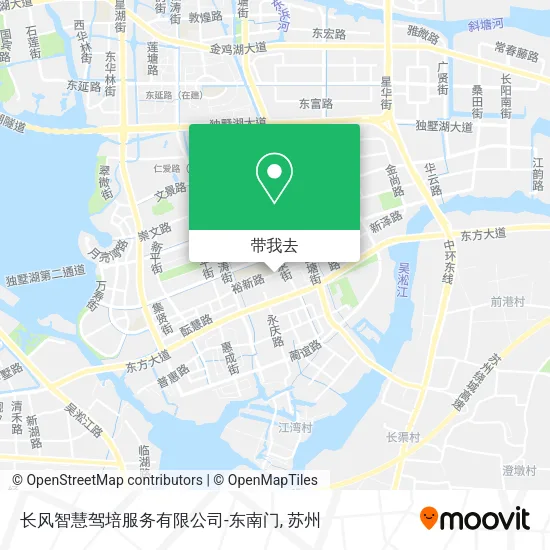 长风智慧驾培服务有限公司-东南门地图