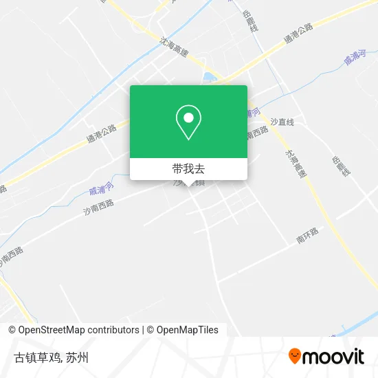 古镇草鸡地图