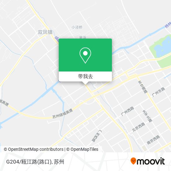 G204/瓯江路(路口)地图
