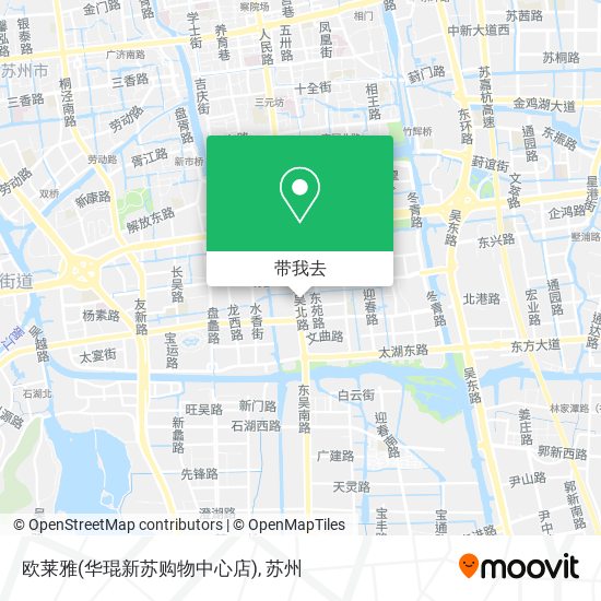 欧莱雅(华琨新苏购物中心店)地图