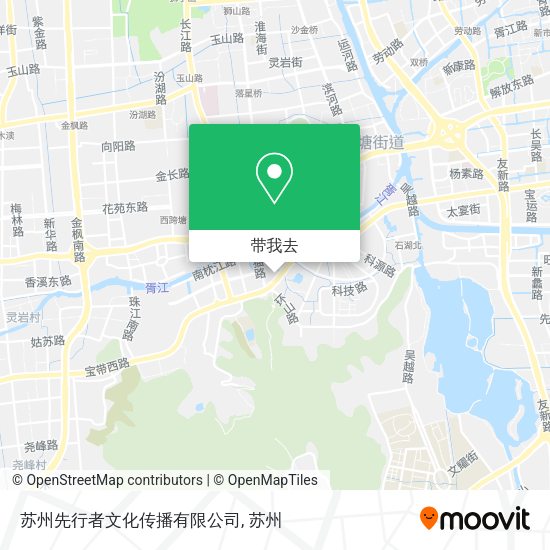 苏州先行者文化传播有限公司地图