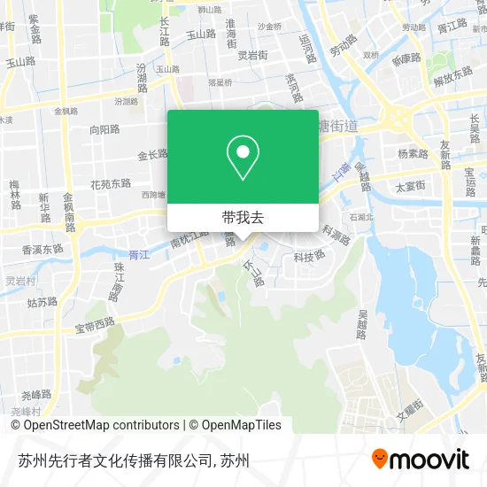 苏州先行者文化传播有限公司地图