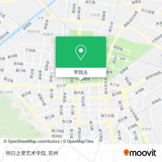 明日之星艺术学院地图