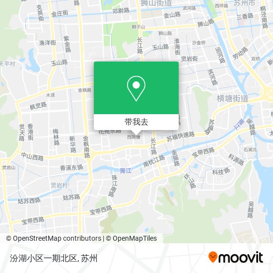 汾湖小区一期北区地图