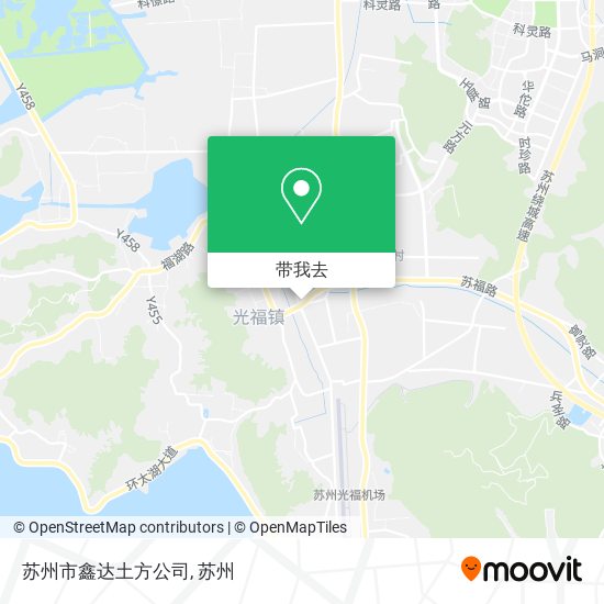 苏州市鑫达土方公司地图