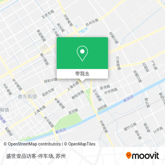 盛世壹品访客-停车场地图