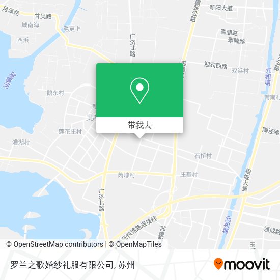 罗兰之歌婚纱礼服有限公司地图