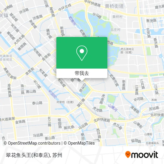 翠花鱼头王(和泰店)地图