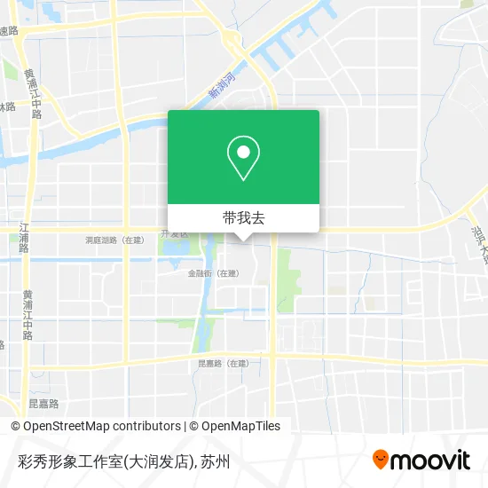 彩秀形象工作室(大润发店)地图