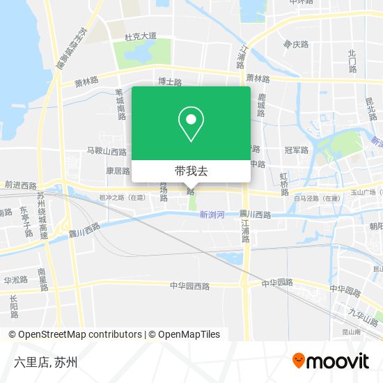 六里店地图