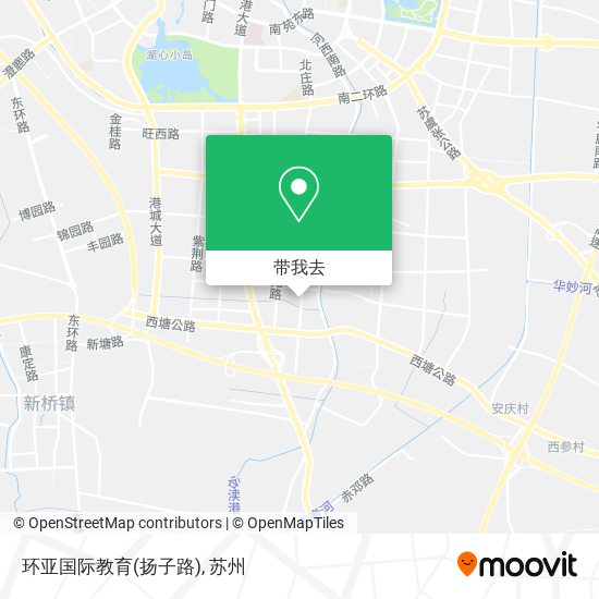 环亚国际教育(扬子路)地图