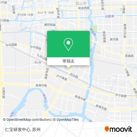 仁宝研发中心地图