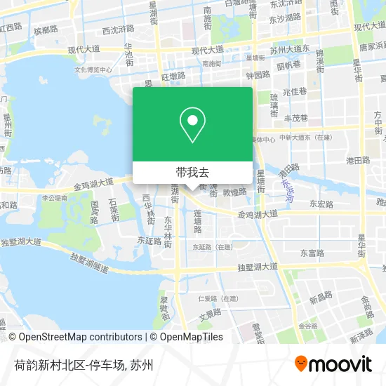 荷韵新村北区-停车场地图