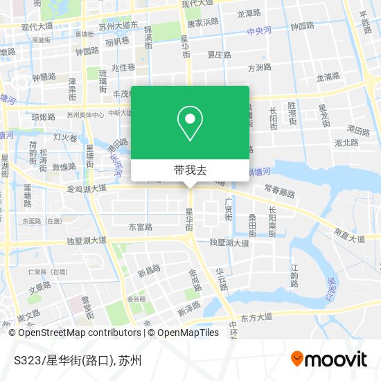 S323/星华街(路口)地图