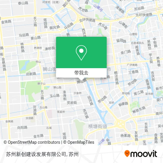 苏州新创建设发展有限公司地图