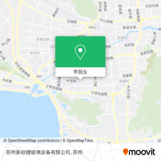 苏州新创搪玻璃设备有限公司地图