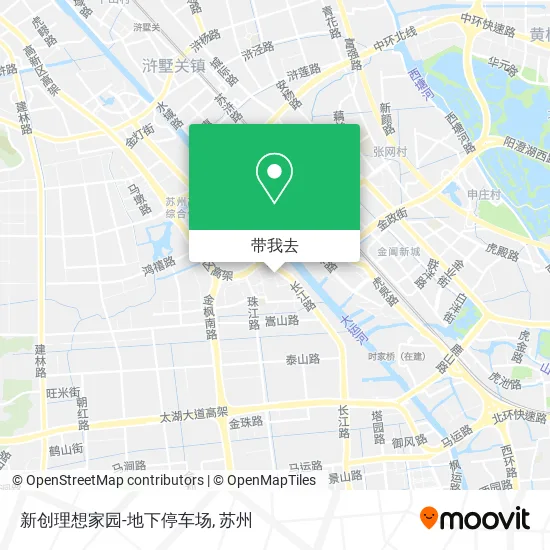 新创理想家园-地下停车场地图
