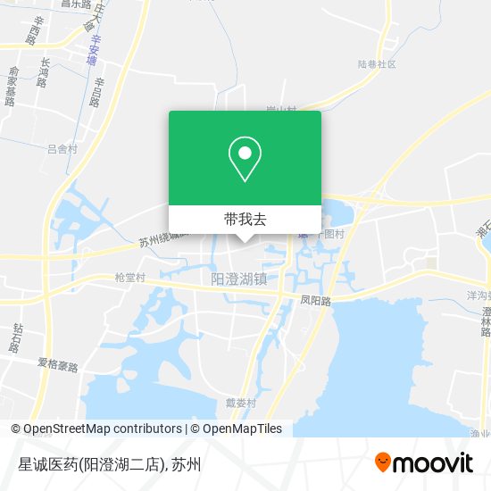 星诚医药(阳澄湖二店)地图