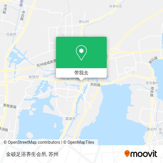 金硕足浴养生会所地图