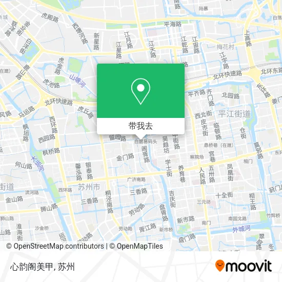 心韵阁美甲地图
