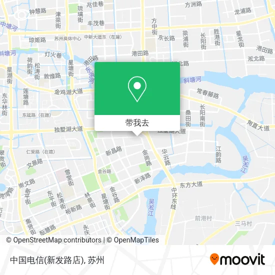 中国电信(新发路店)地图